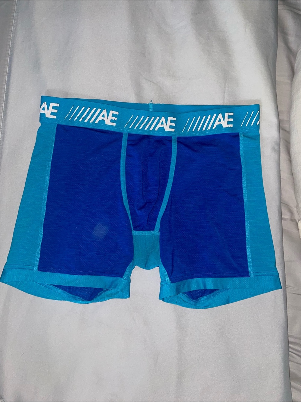 American Eagle Outfitters Blue and Aqua Boxer Briefs